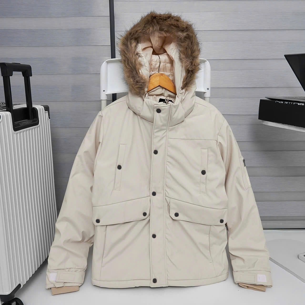 Áo Khoác Parka Chần Bông Simwood Denim 1698