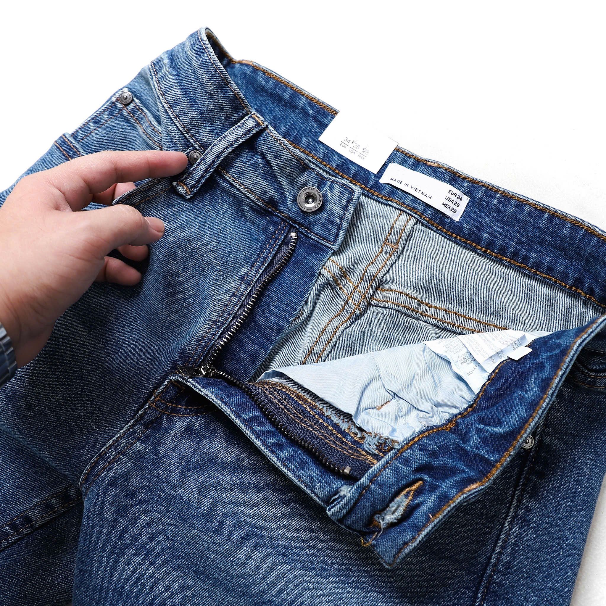 Quần Jeans Slimfit Wash 1832