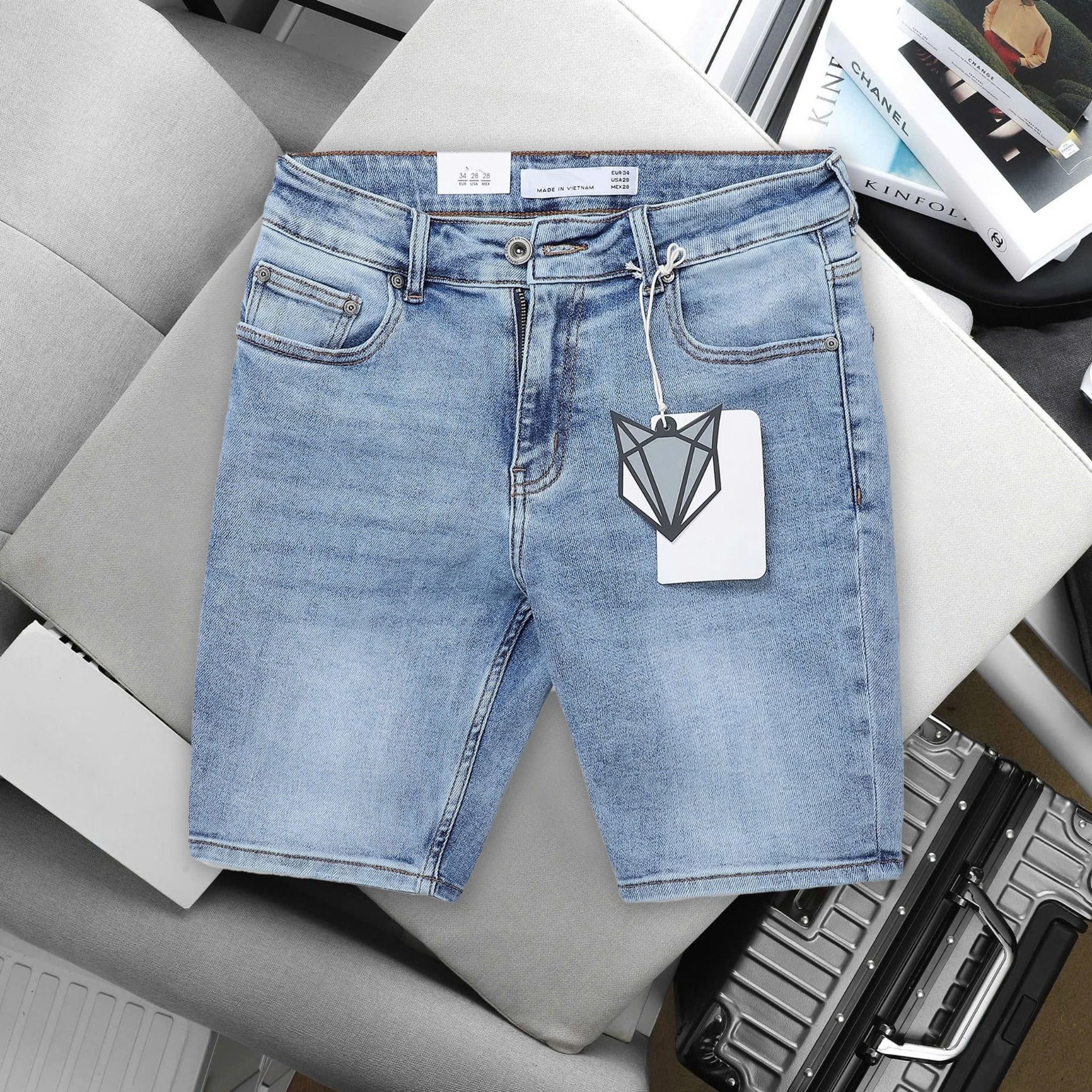 Quần Short Jeans SlimFit Multicolor 1754