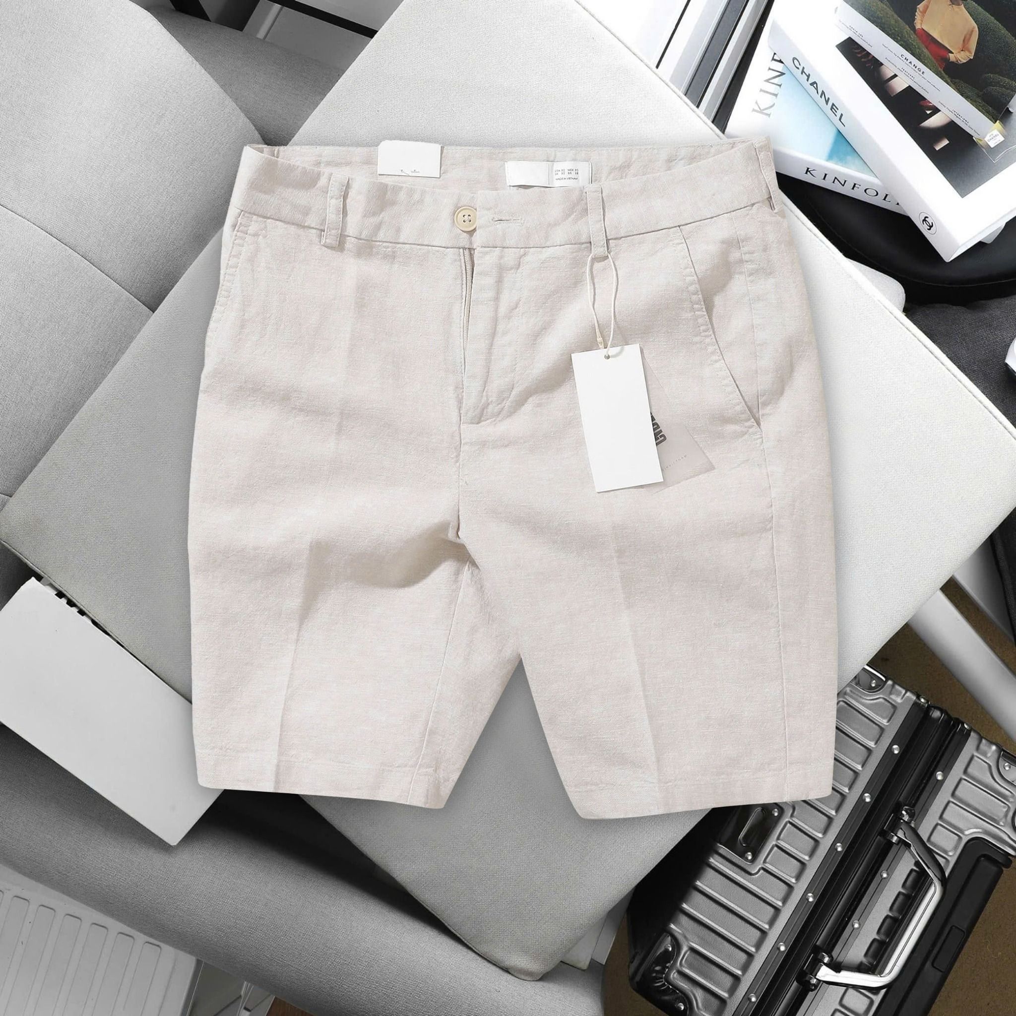 Quần Short Đũi Linen Pants 1752