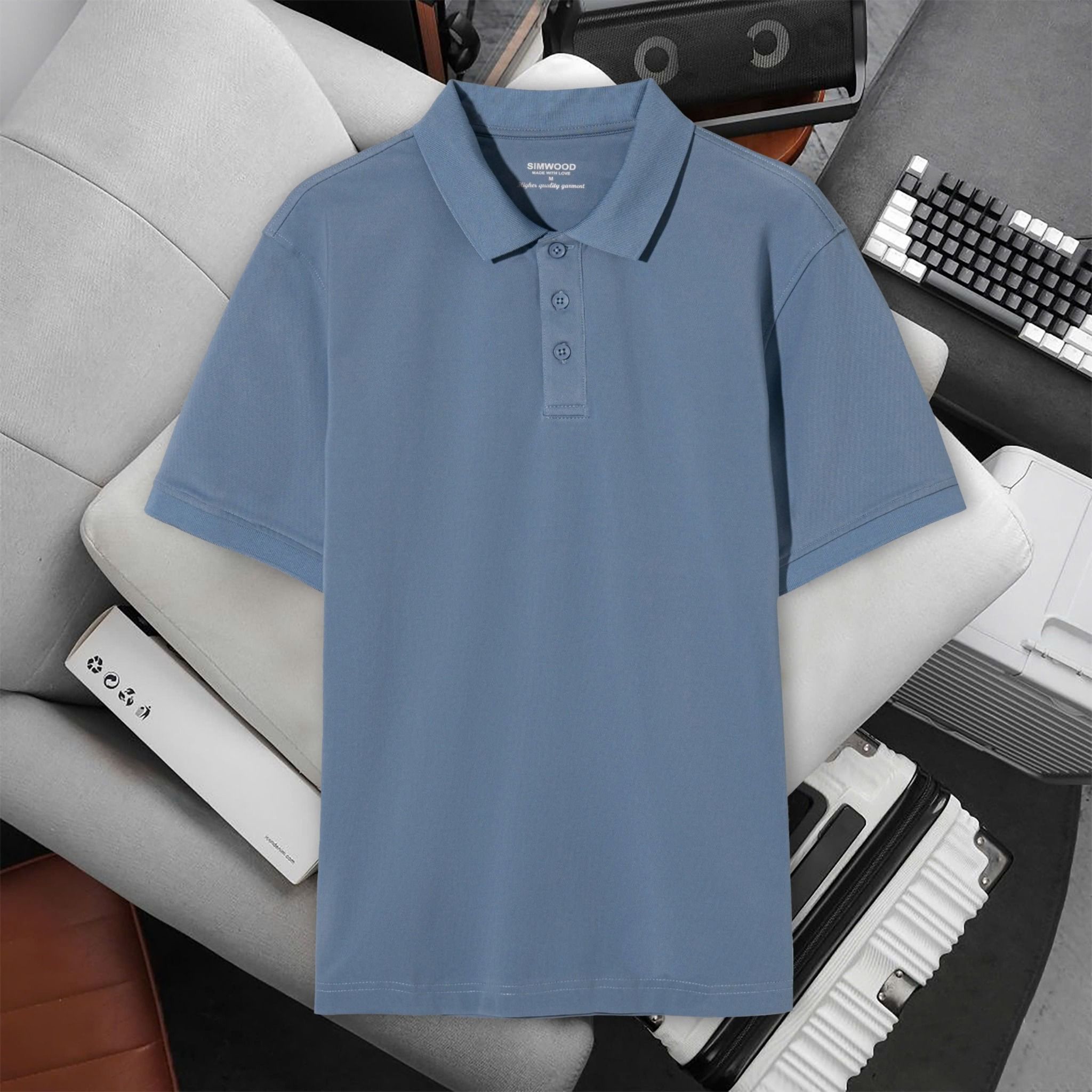 Áo Polo Cotton USA Basic Simwood 1649