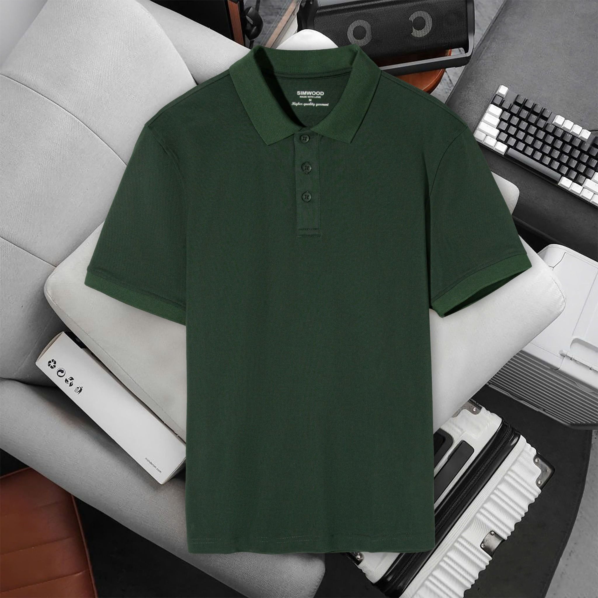 Áo Polo Cotton USA Basic Simwood 1649