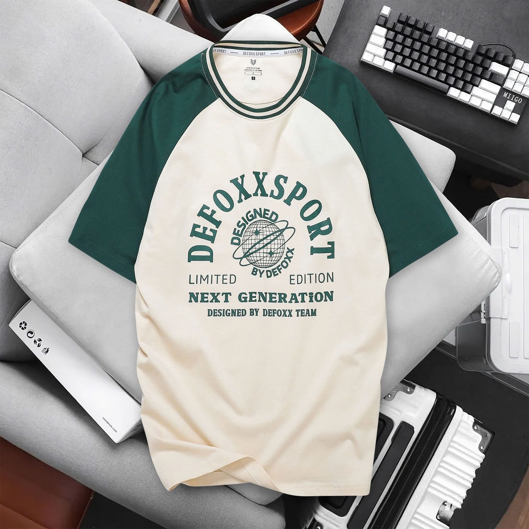 Áo Thun Raglan Sporty 1758