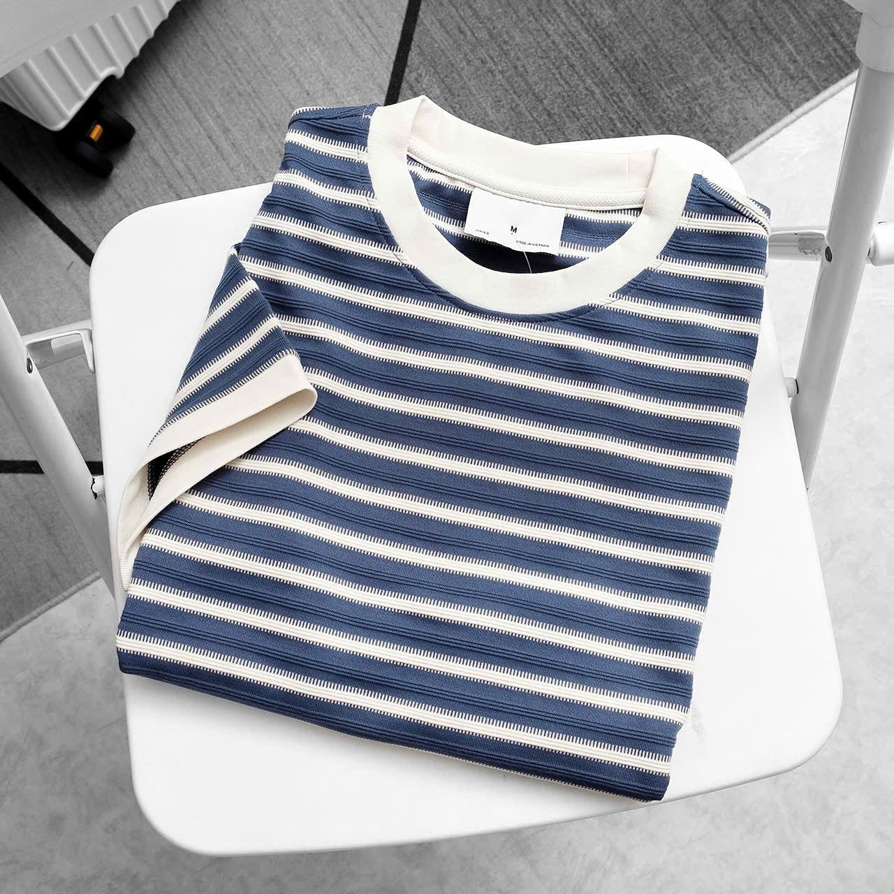 Áo Thun Horizontal Stripped T-shirts 1850