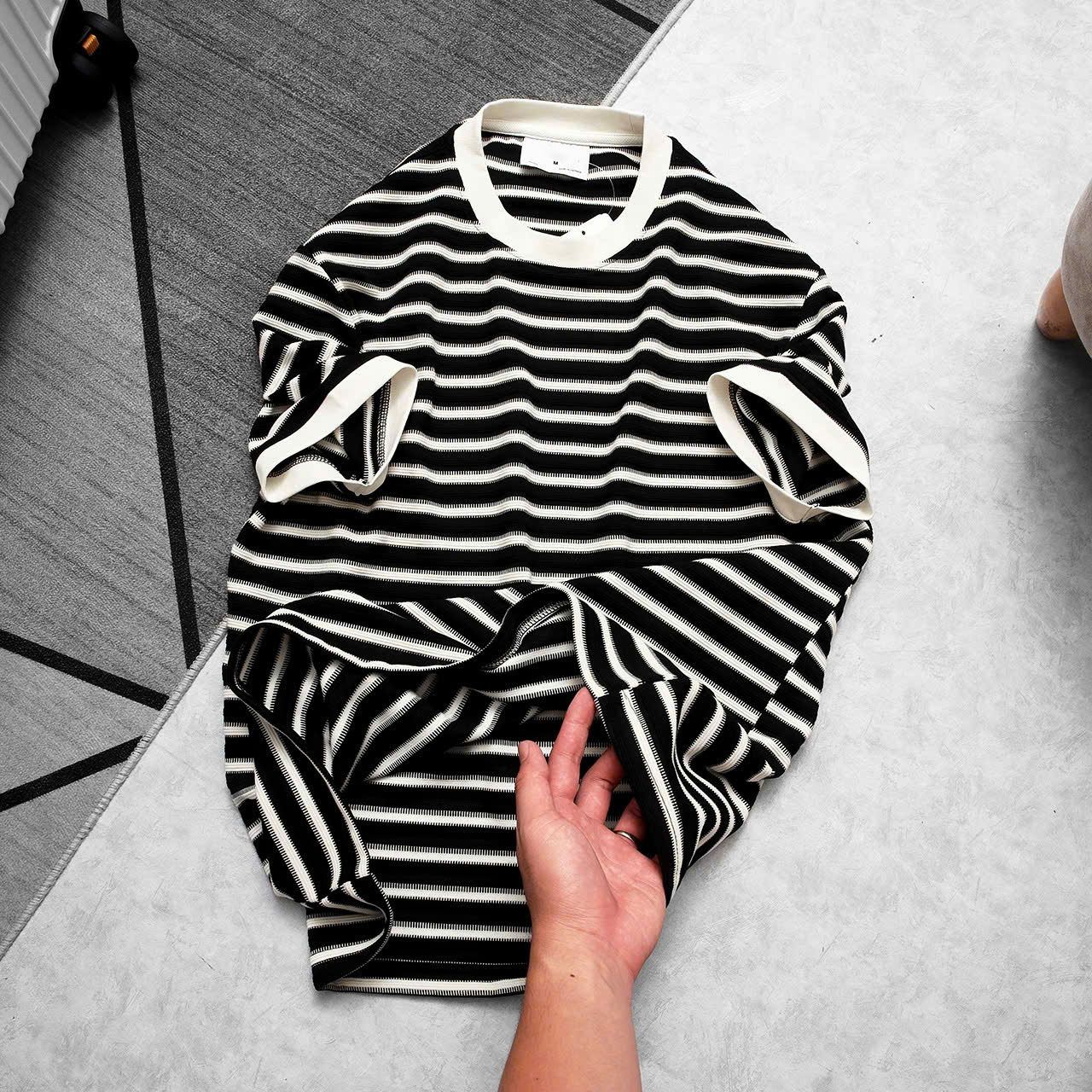 Áo Thun Horizontal Stripped T-shirts 1850