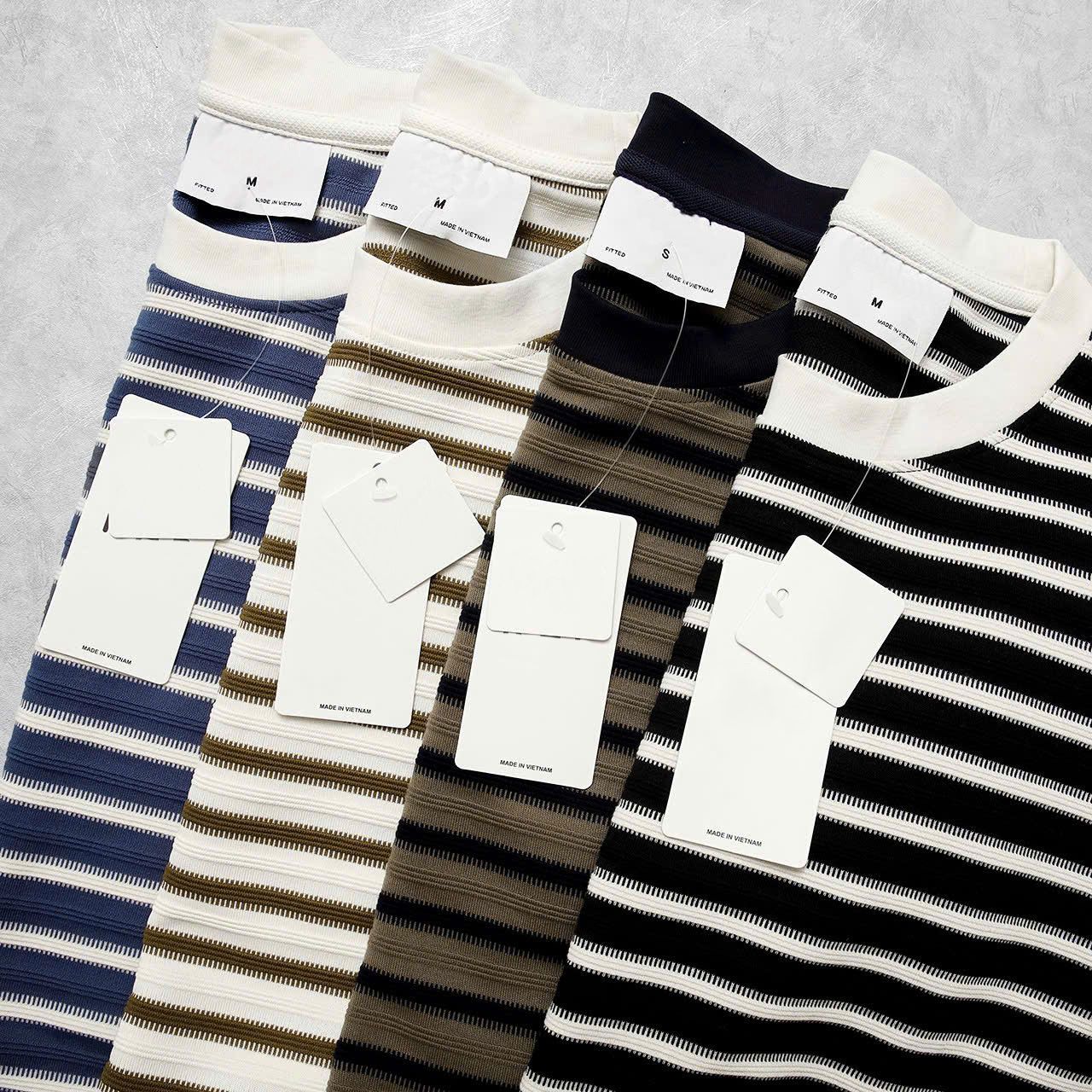 Áo Thun Horizontal Stripped T-shirts 1850