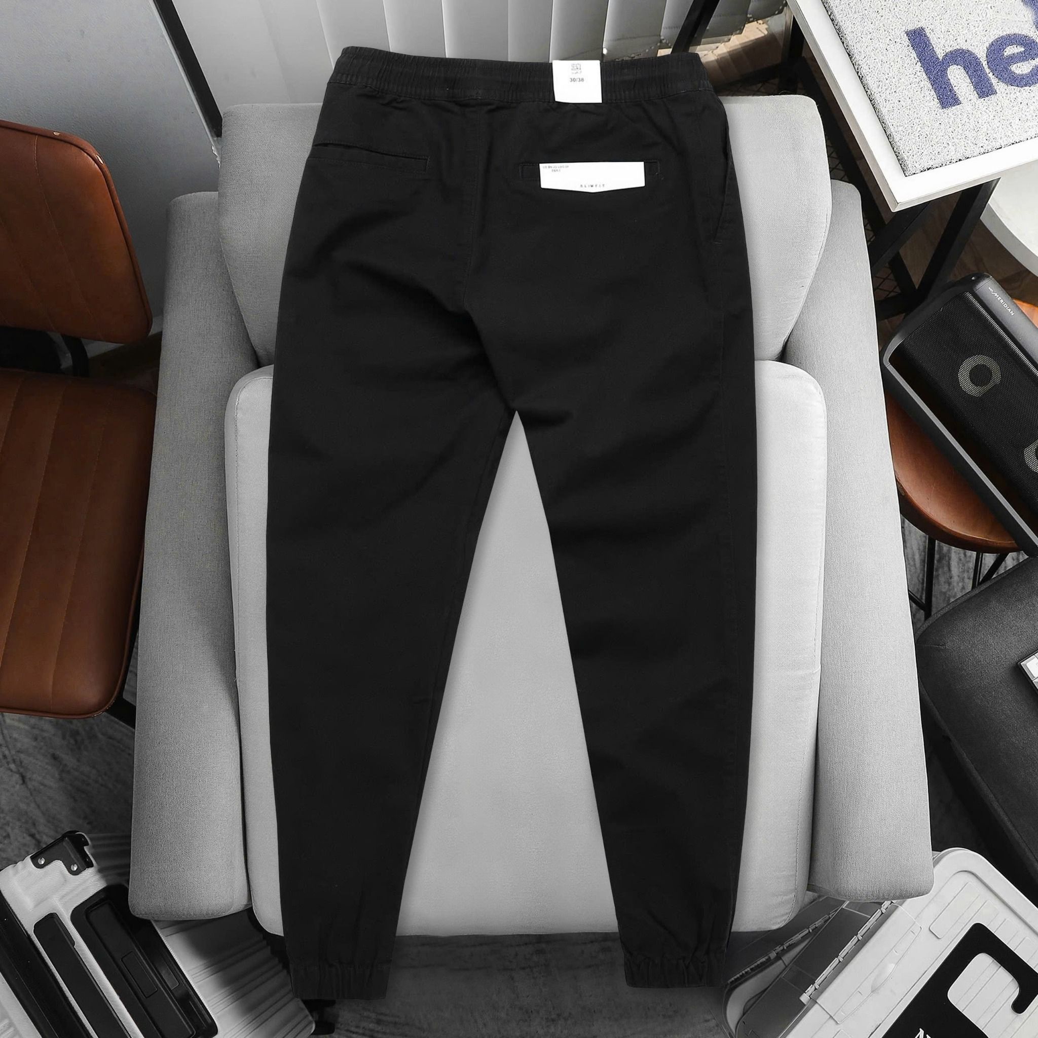 Quần Jogger Kaki Co Giãn 1855