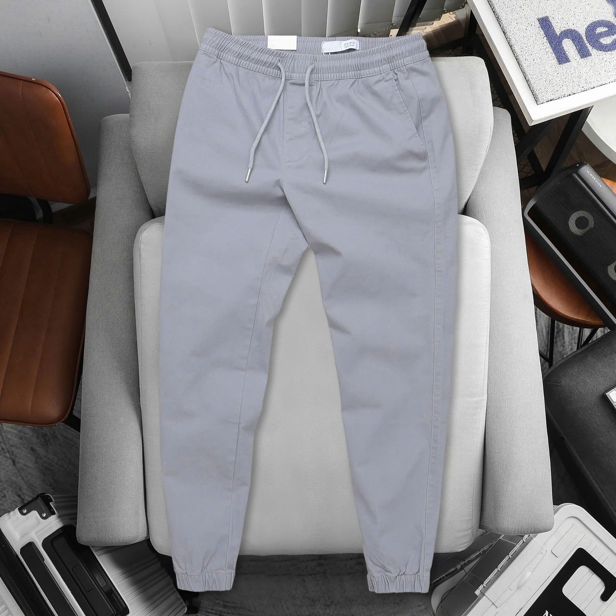 Quần Jogger Kaki Co Giãn 1855