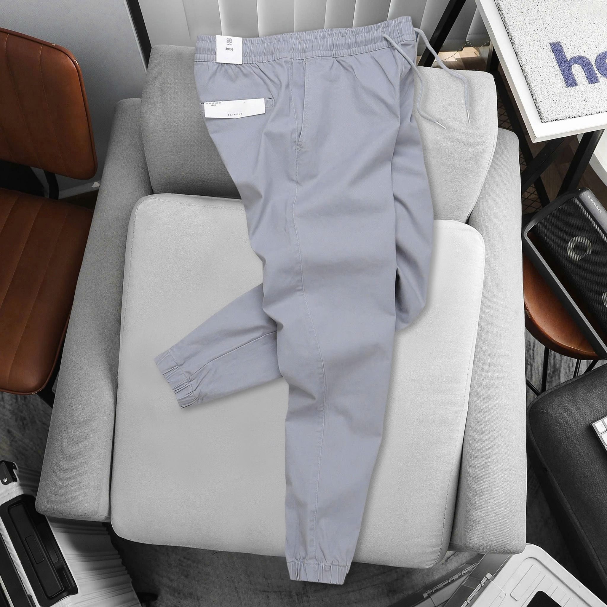 Quần Jogger Kaki Co Giãn 1855