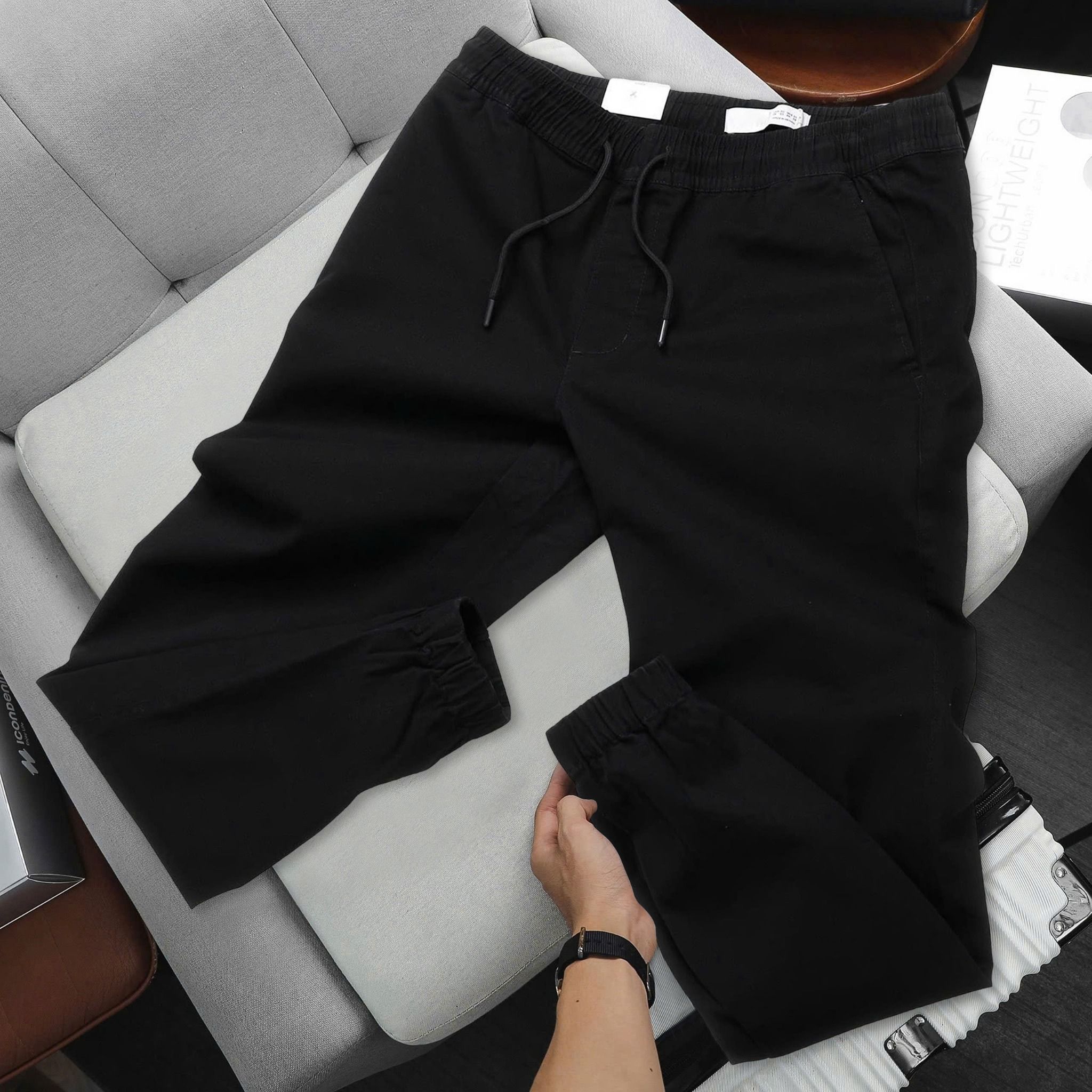 Quần Jogger Kaki Co Giãn 1855
