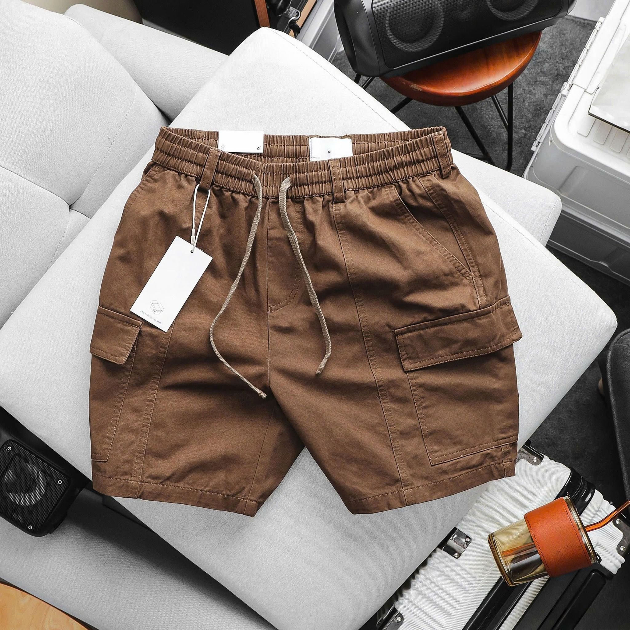 Quần short kaki túi hộp 1869
