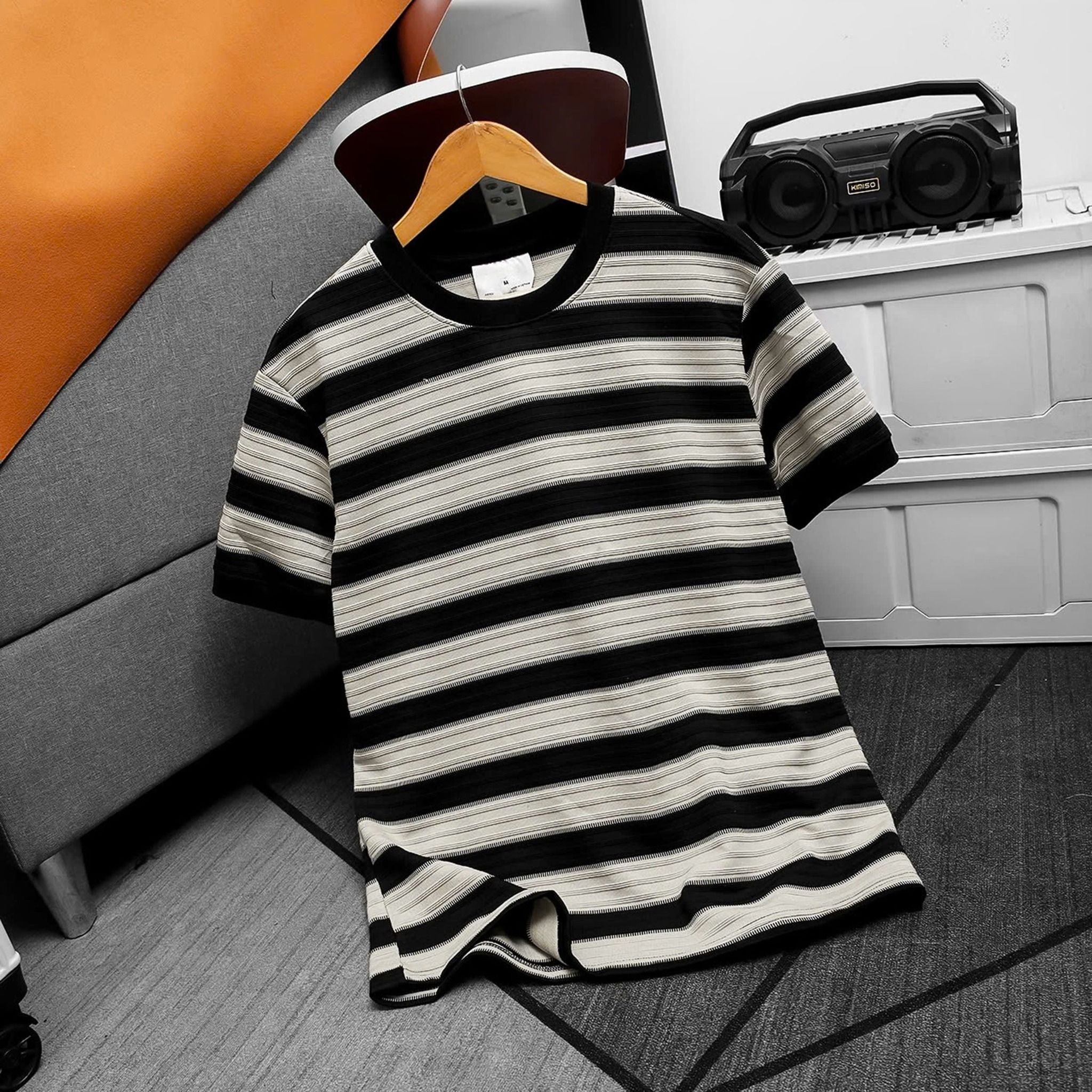 Áo Thun Line Fit Vải Rib gân 1871