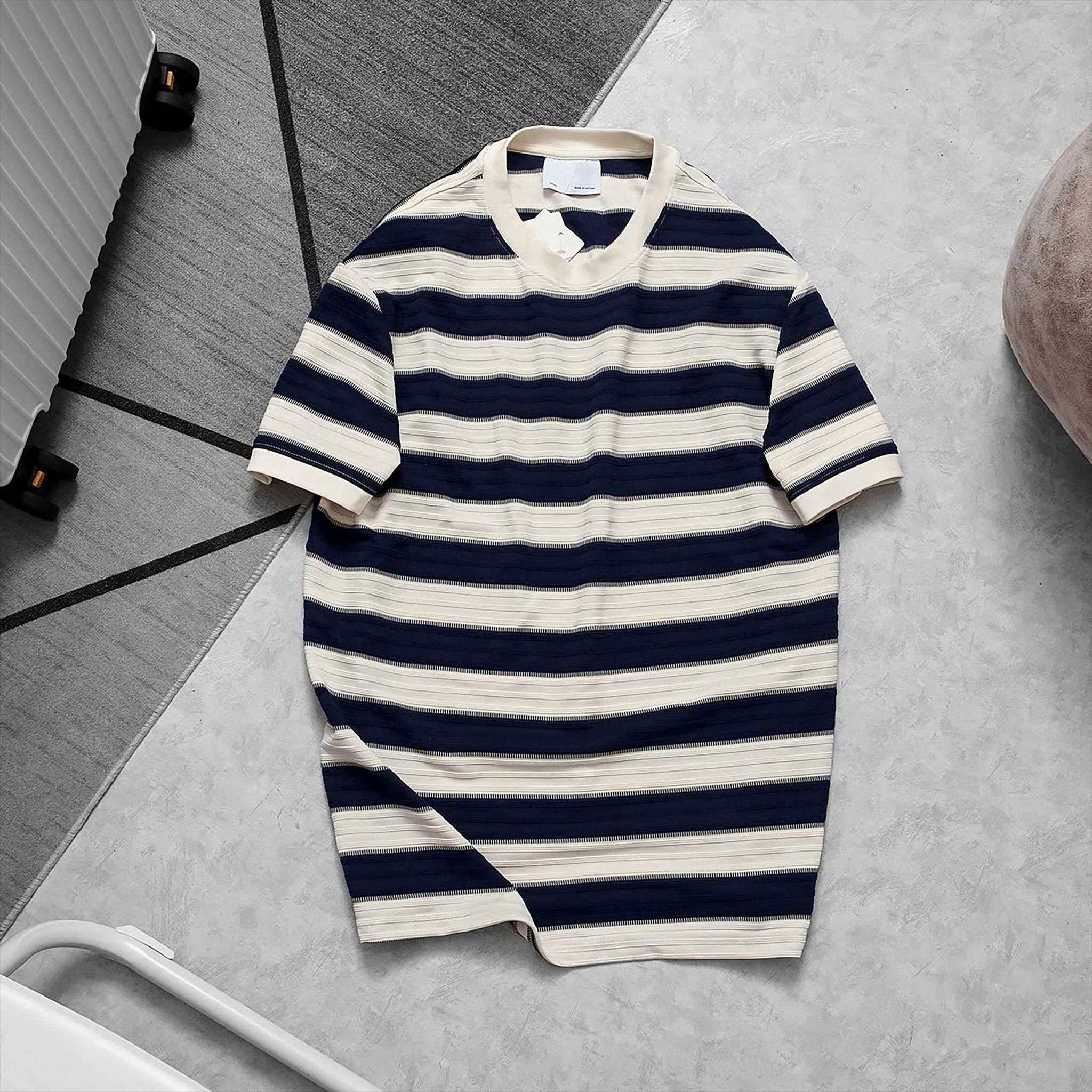 Áo Thun Line Fit Vải Rib gân 1871