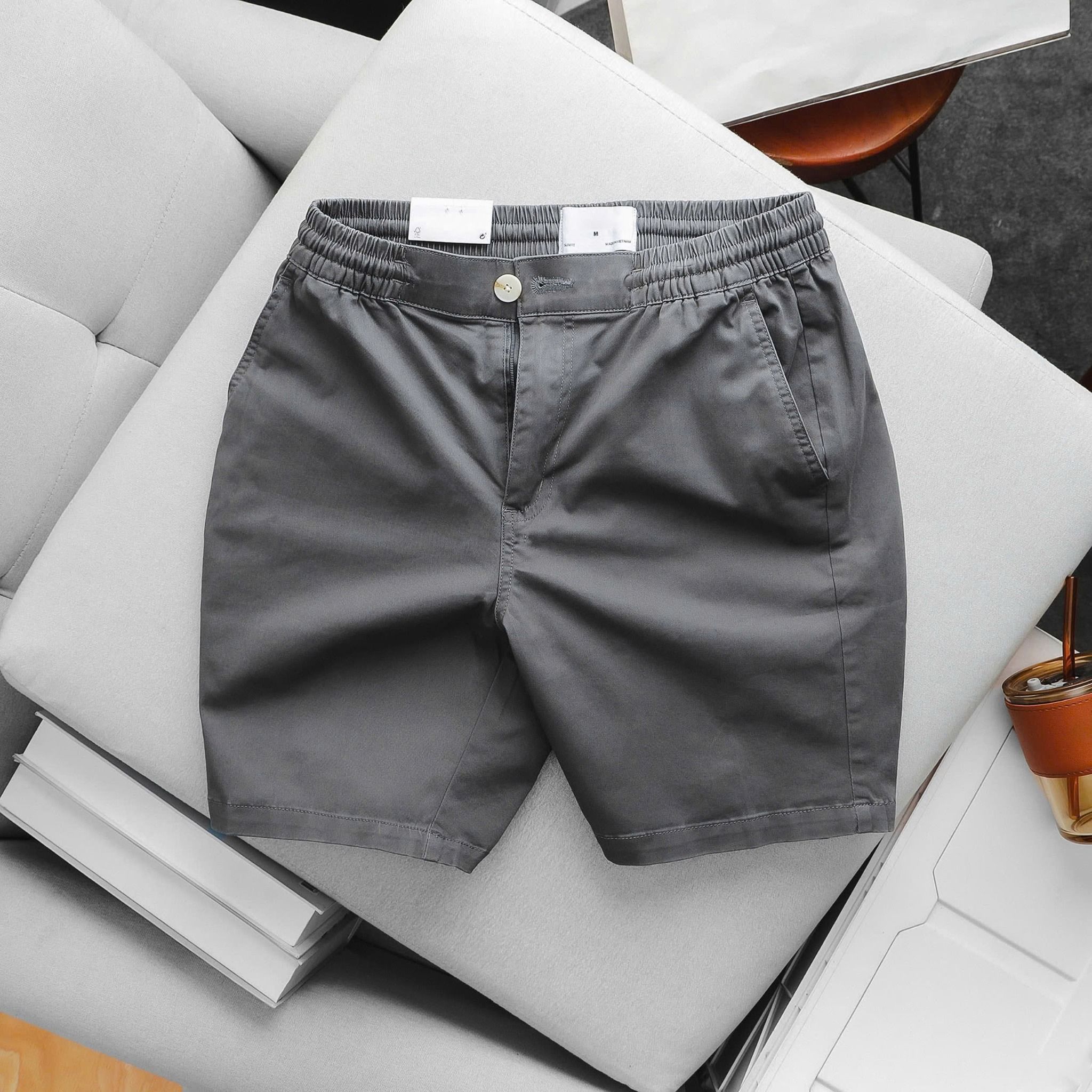 Quần Shorts Kaki Cotton 1876