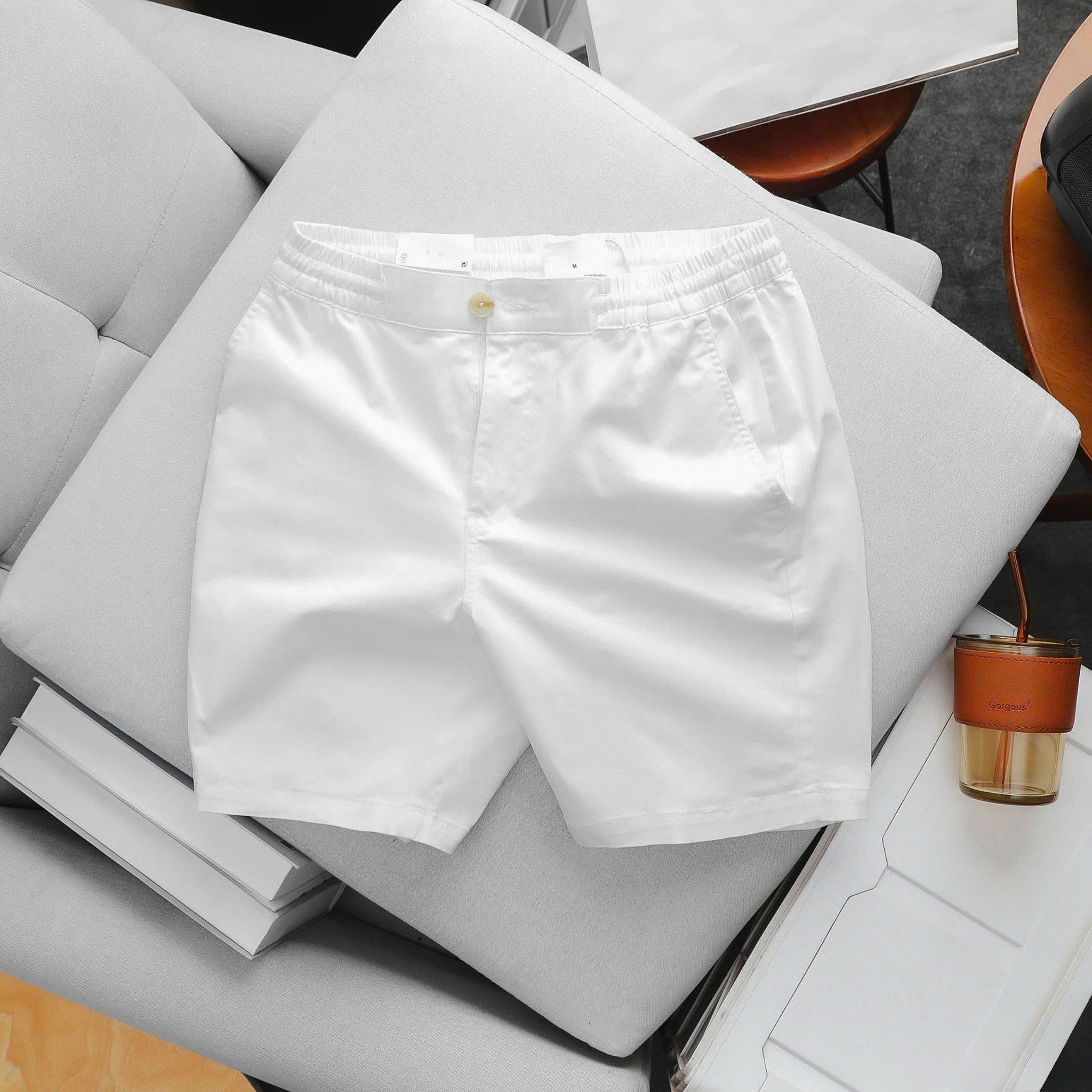 Quần Shorts Kaki Cotton 1876