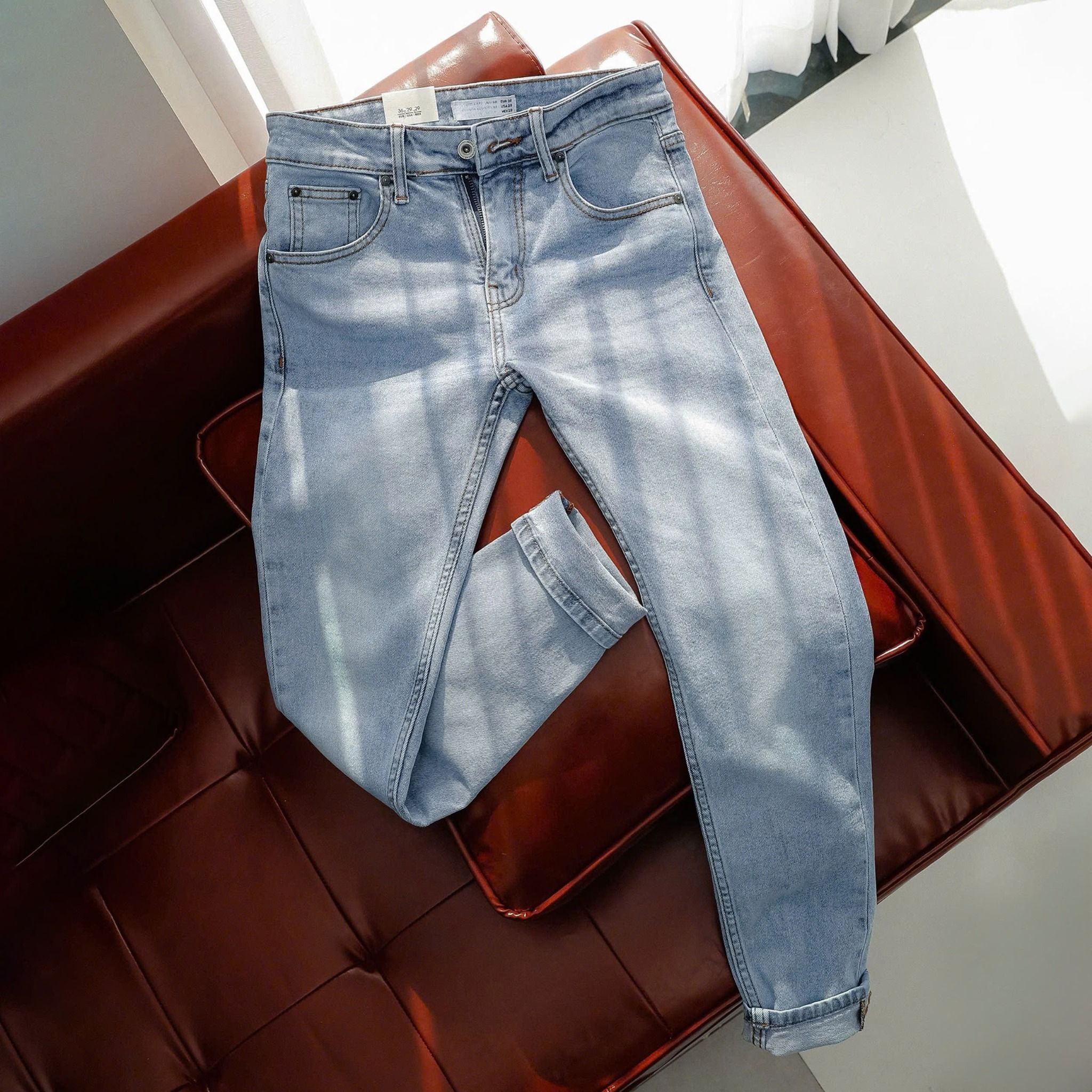 Quần Jeans Slimfit Blue Wash 1878