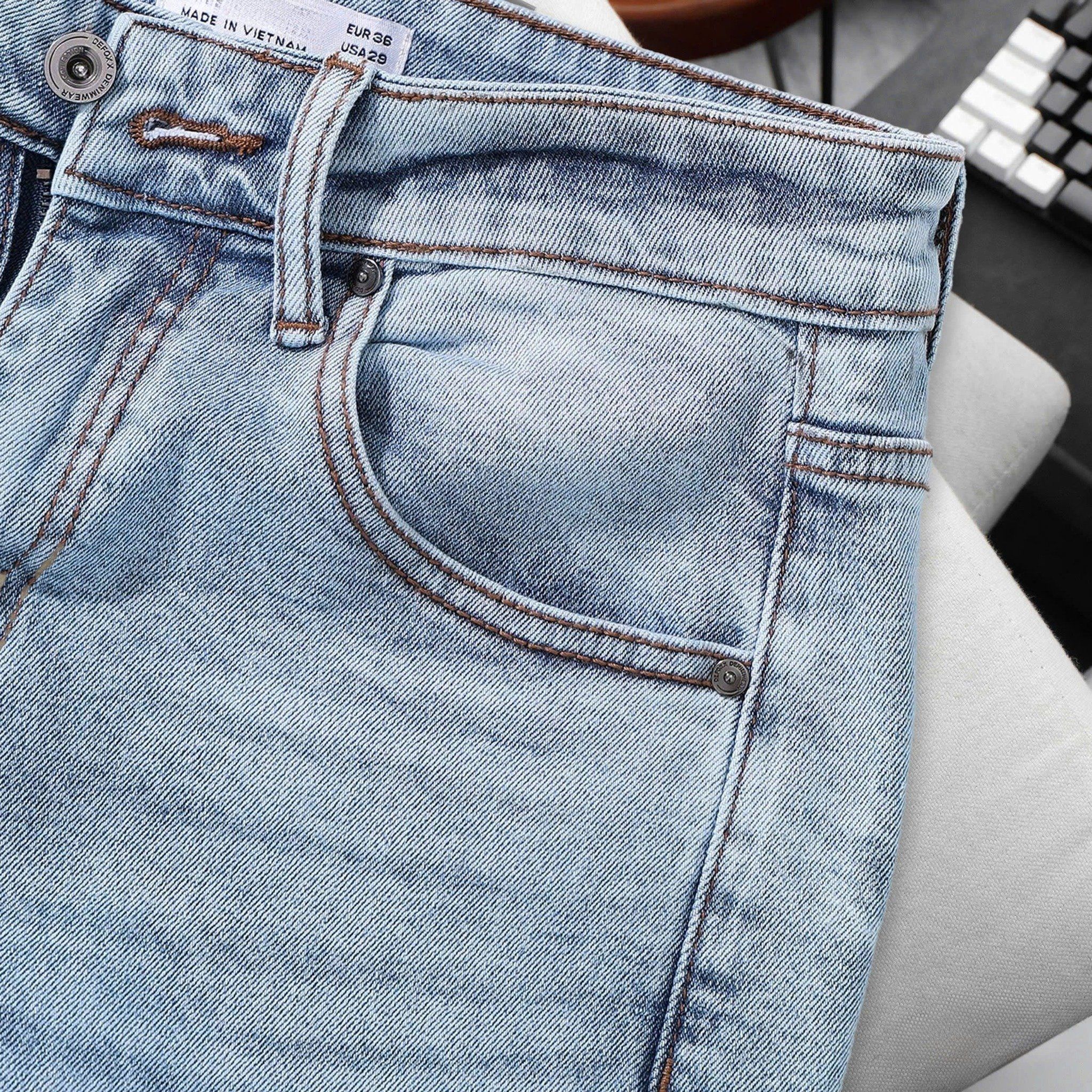 Quần Jeans Slimfit Blue Wash 1878