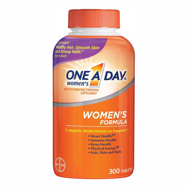 Vitamin Tổng Hợp Cho Nữ One A Day Women's Multivitamin, 300 Tablets [Hộp 300 viên] 