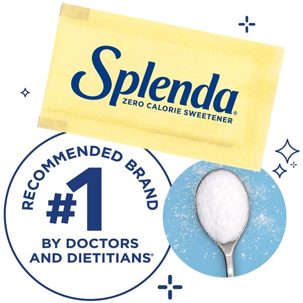  Đường Dành Cho Người Ăn Kiêng & Bị Tiểu Đường Splenda No Calorie Sweetener 1,200 Ct [Hộp 1.200 gói] 