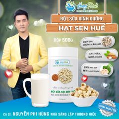 Bột Sữa Hạt Sen Huế Hạnh Nhân - Hung Foods