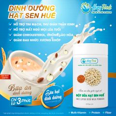 Bột Sữa Hạt Sen Huế Hạnh Nhân - Hung Foods