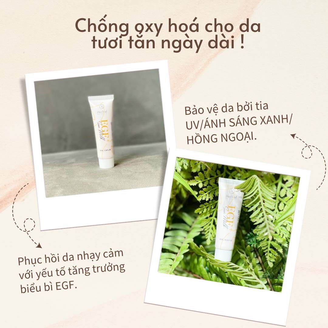 EGF+ SUN MILK - Chống nắng EGF+ (10ml MINI Size)