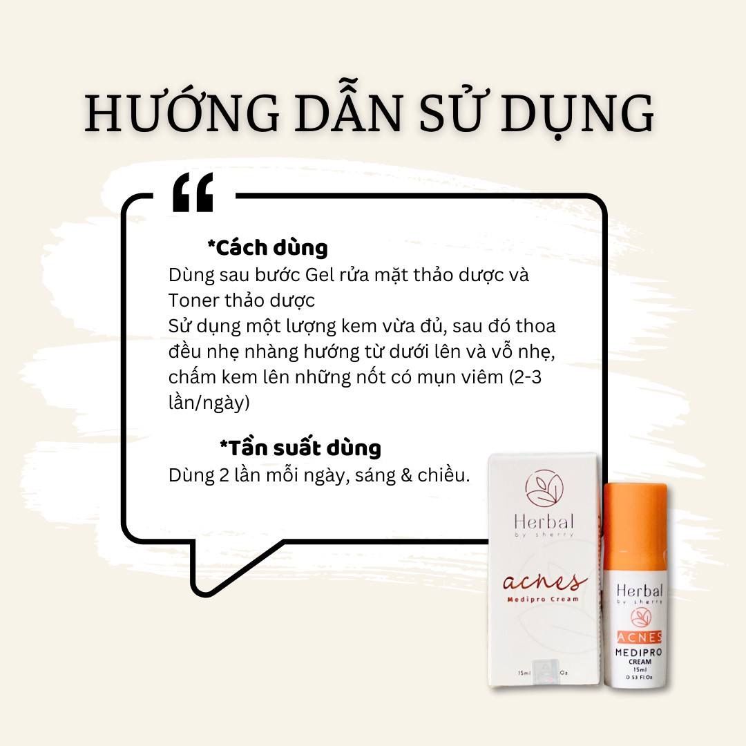 HERBAL ACNES MEDIPRO CREAM