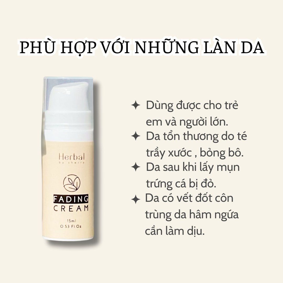 FADING CREAM - Kem làm mờ thâm