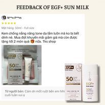 EGF+ SUN MILK - Chống nắng EGF+ (10ml MINI Size)