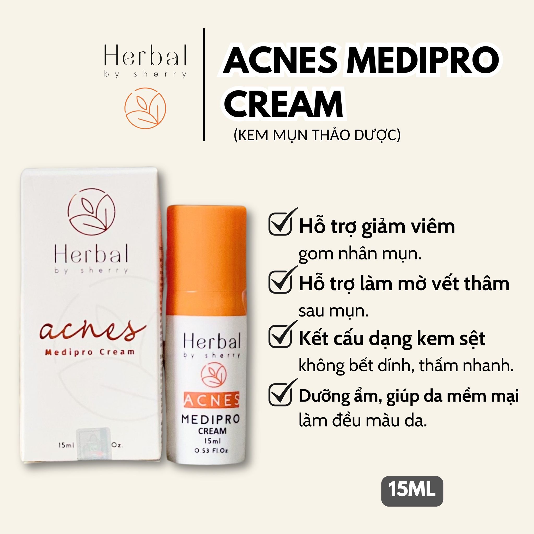 HERBAL ACNES MEDIPRO CREAM