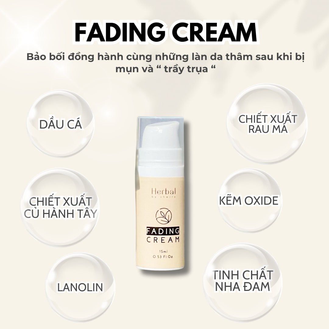 FADING CREAM - Kem làm mờ thâm