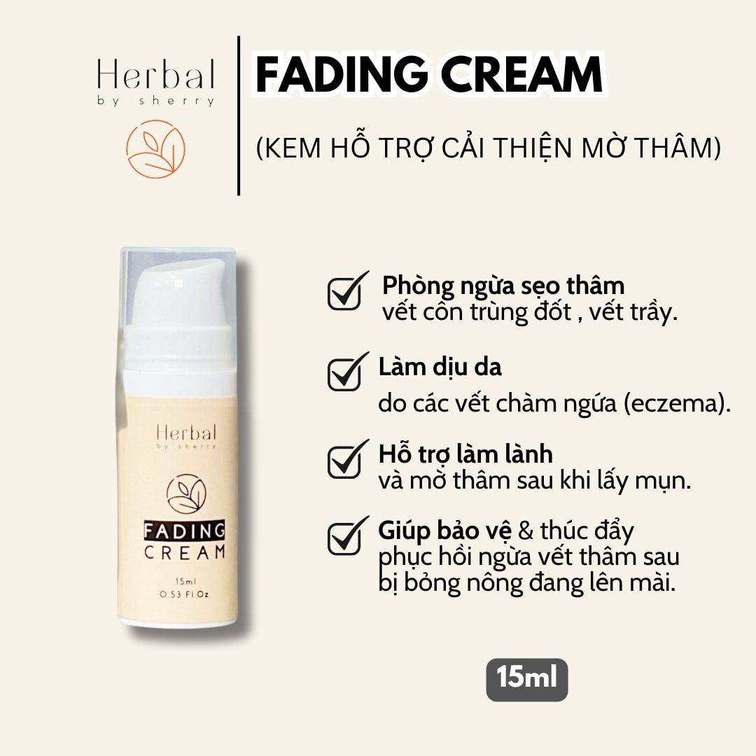 FADING CREAM - Kem làm mờ thâm