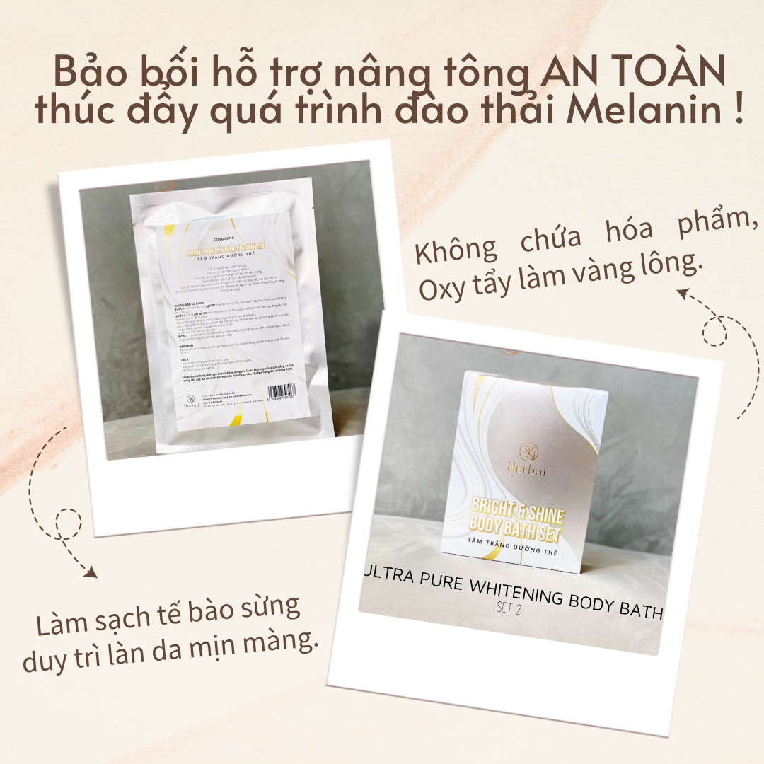 ULTRA PURE WHITENING BODY BATH - Tắm trắng toàn thân Ultra Pure