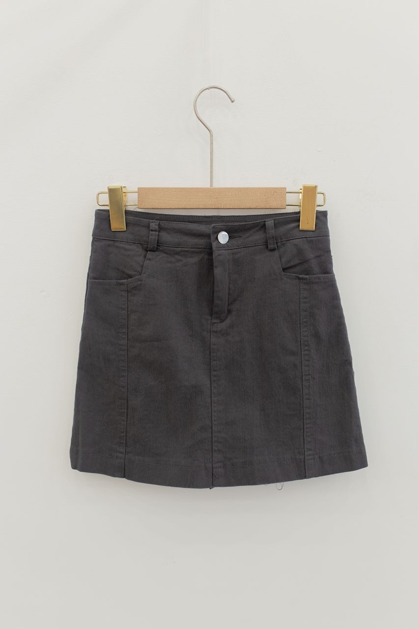 Kaki Skirt - 3019