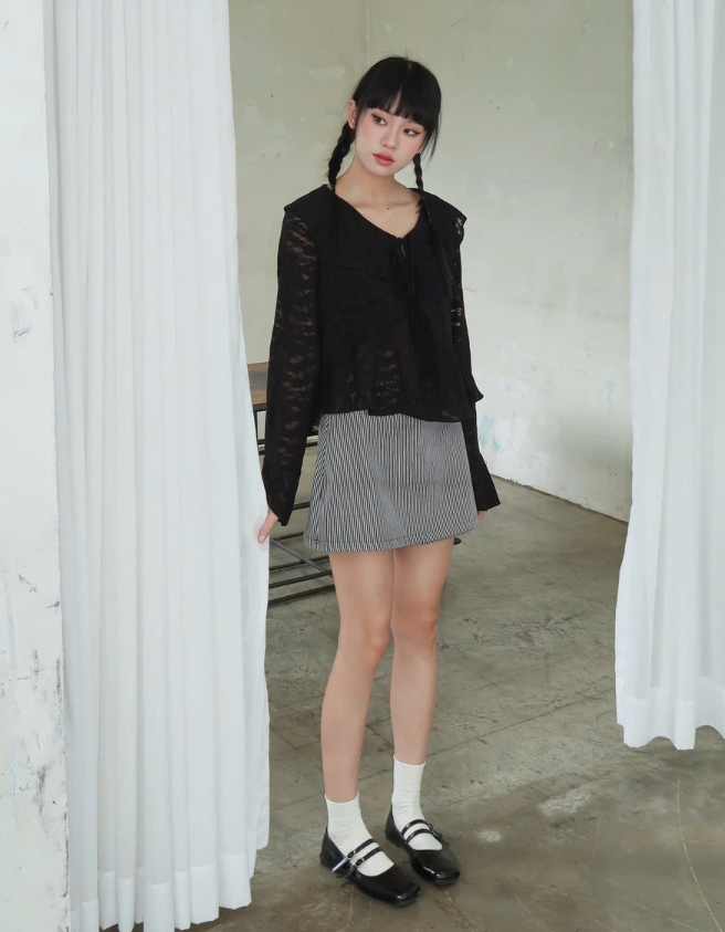 VÁY NGẮN STRIPPED