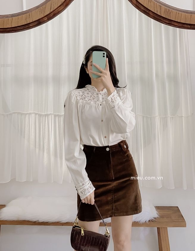 Velvet Skirt - 3017