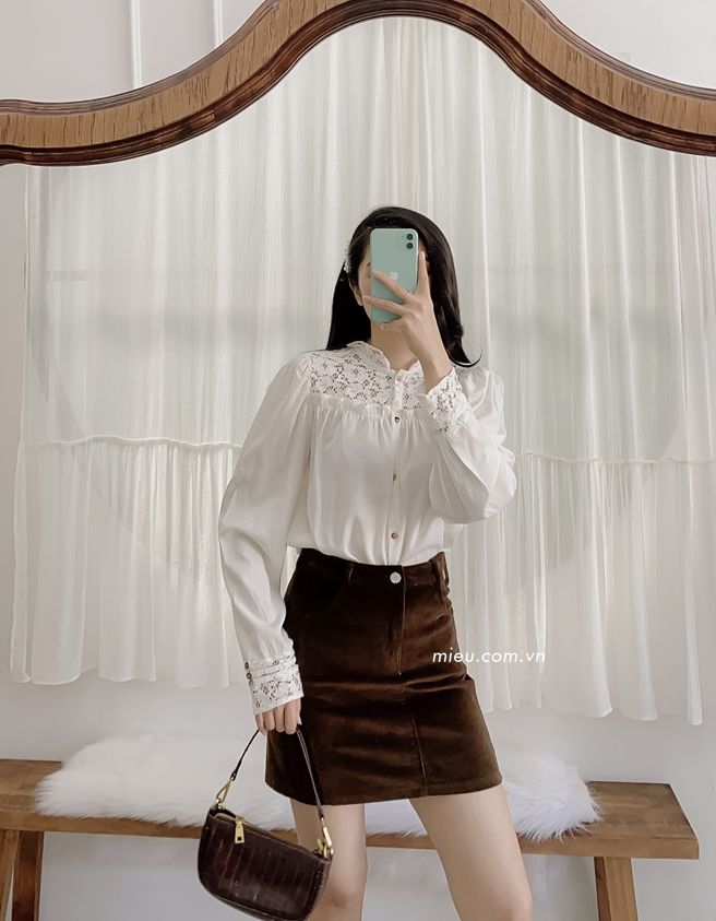 Velvet Skirt - 3017