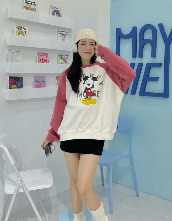 ÁO SWEATER MICKEY MOUSE