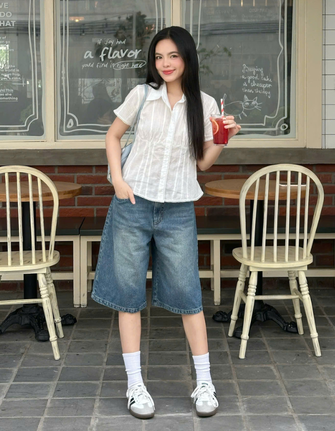 QUẦN SHORT JEANS SANI