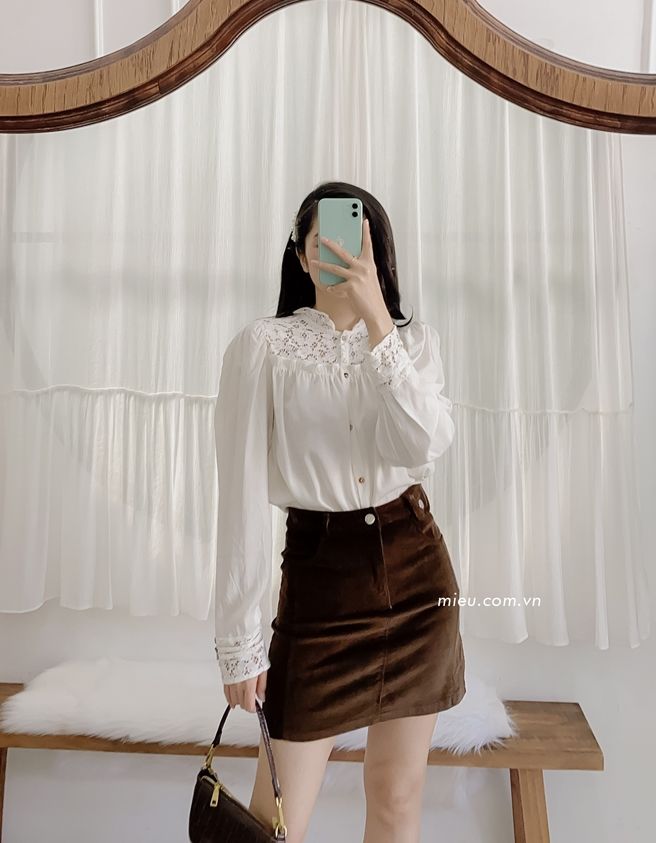 Velvet Skirt - 3017