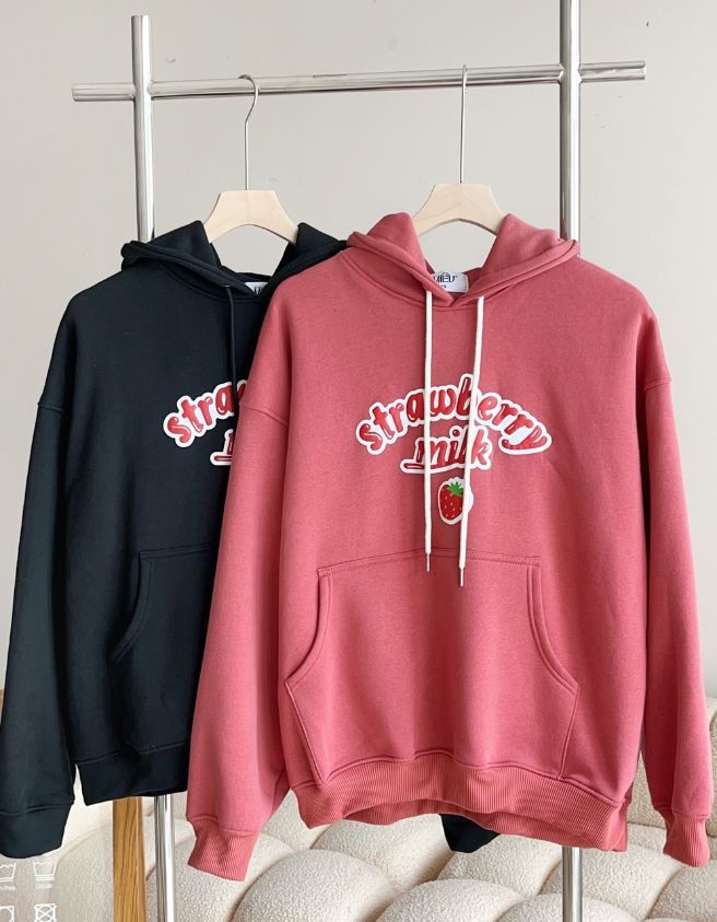  ÁO HOODIE STRAWBERRY 