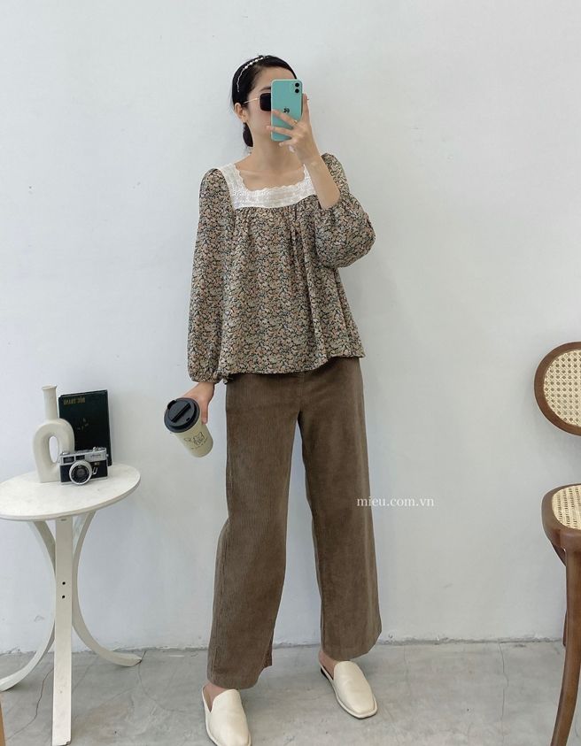 FLORAL TOP 9610