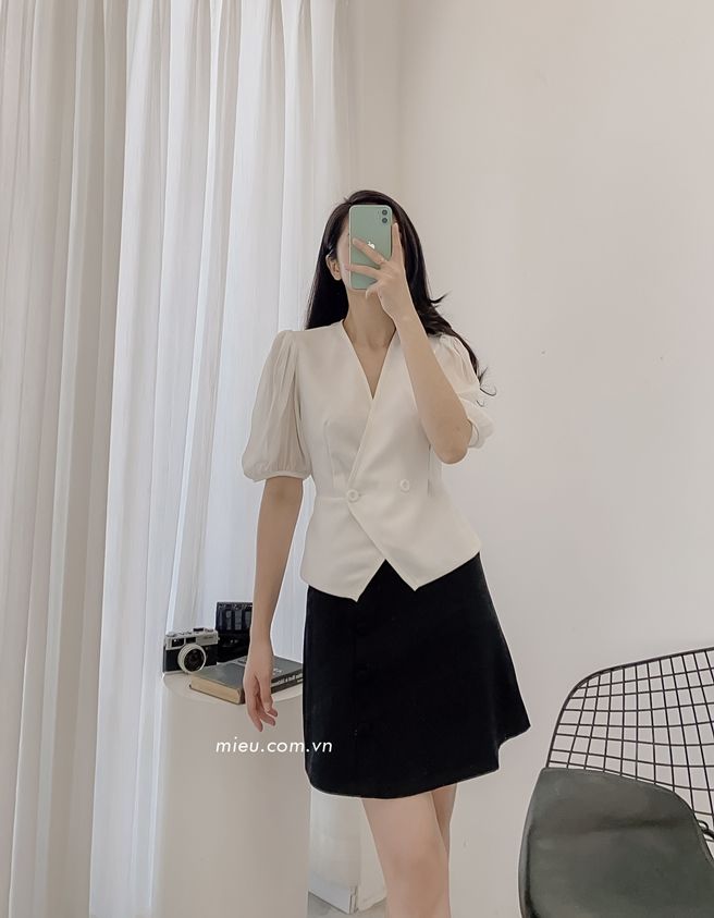 Petite Peplum Top