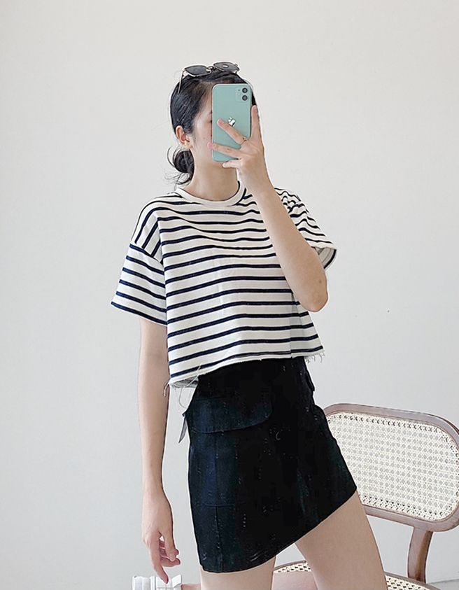Kaki Skirt - 667