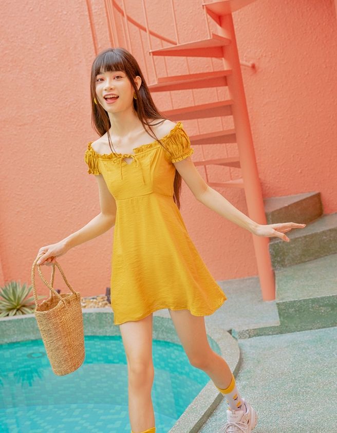 Cyclamen Dress