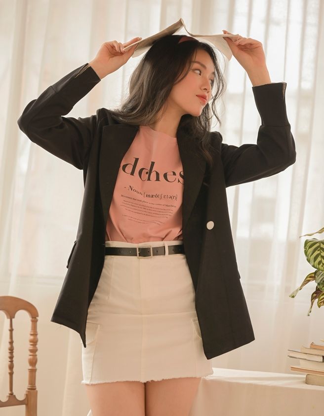 Kaki Skirt - 3012