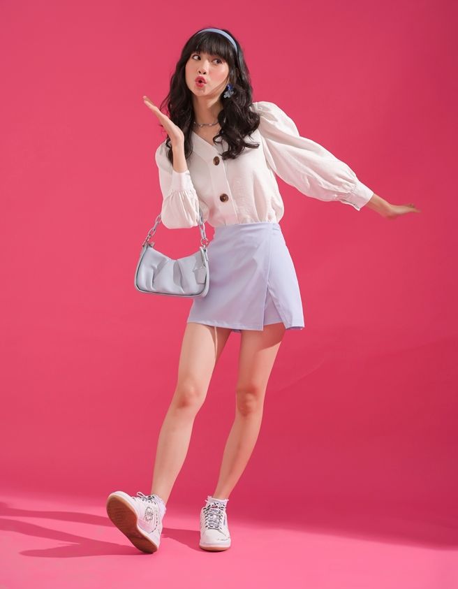 Morgan Cross Skirt