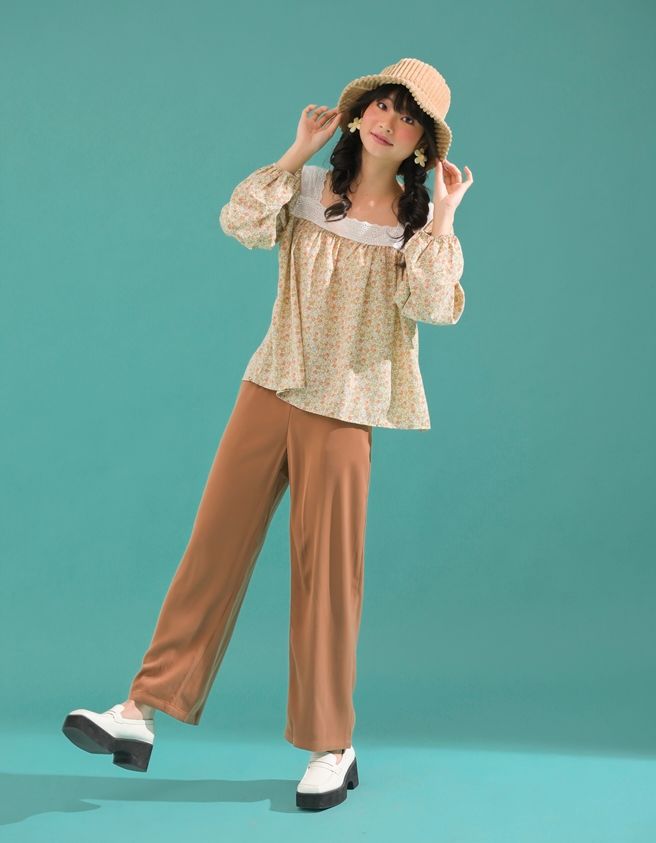 FLORAL TOP 9610