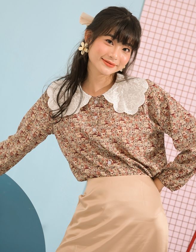 Floral Top ( 9003 )