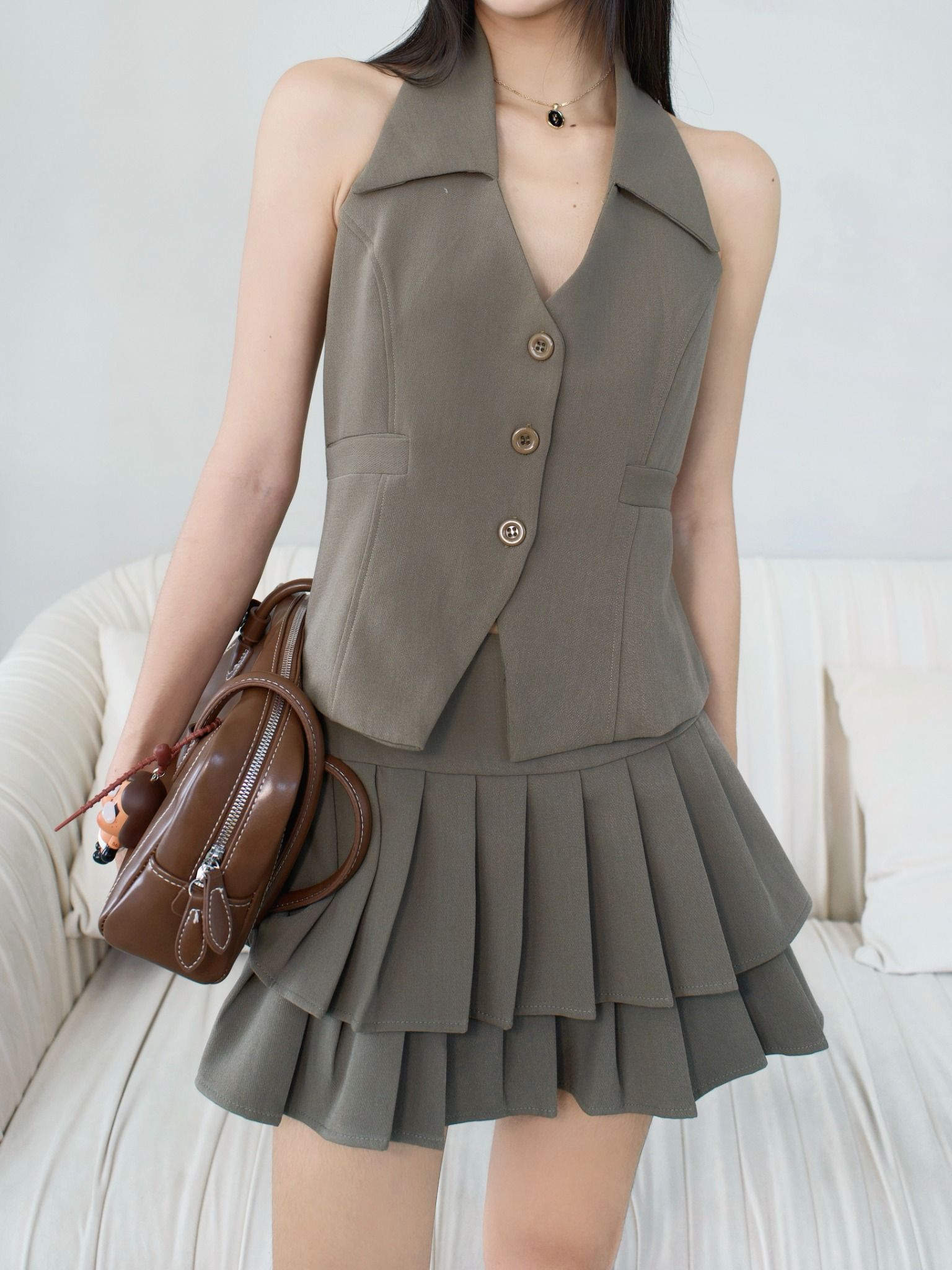 SET ROISE W SKIRT